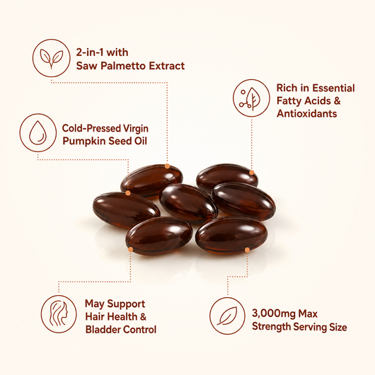 Herbee Pumpkin Seed Oil Softgels